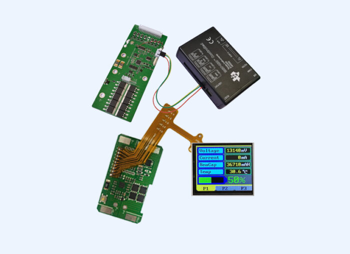 Battery level monitoring protection board