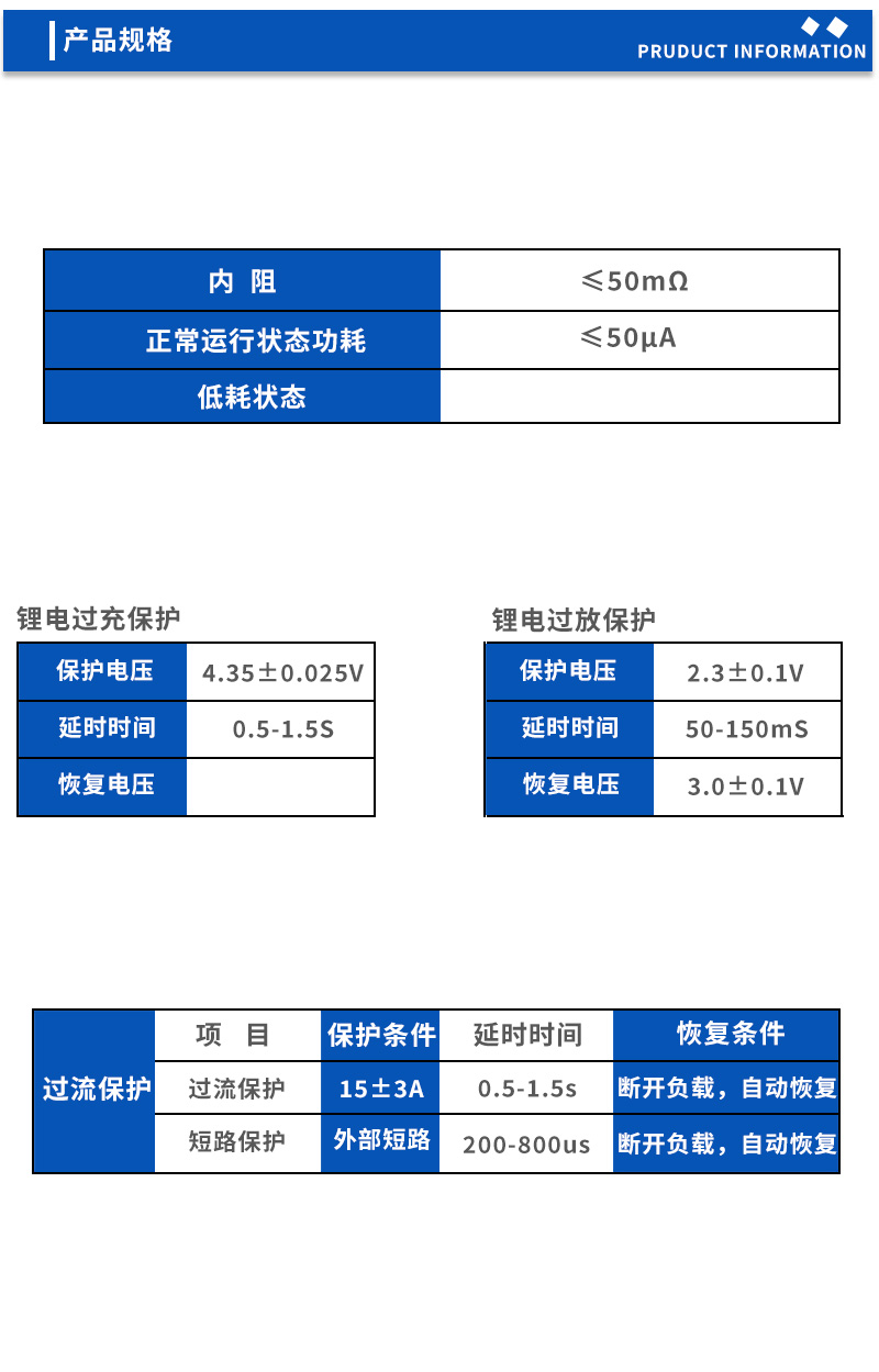 2产品规格