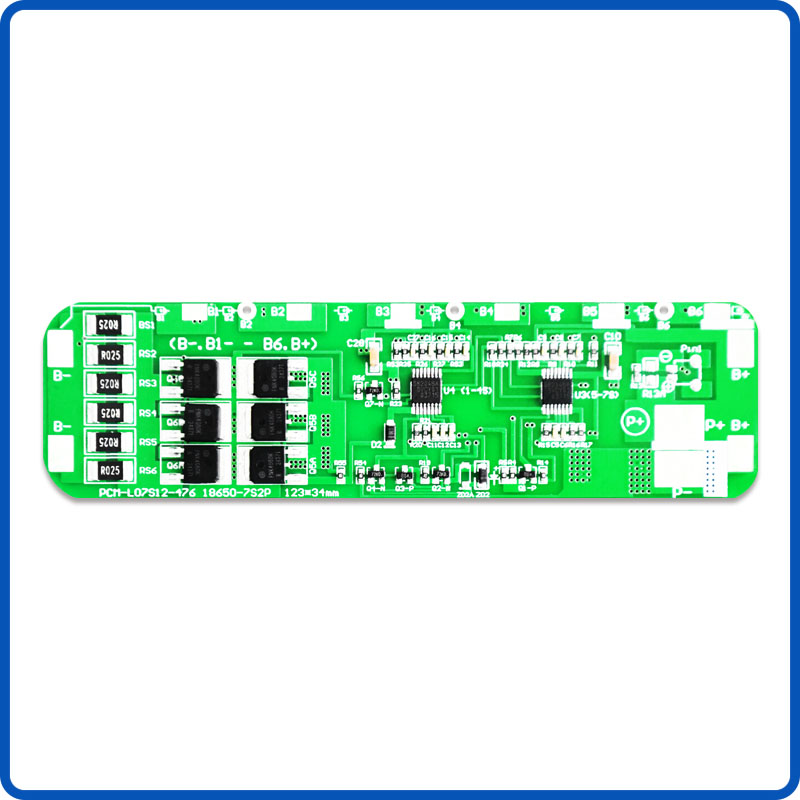 7节锂电/磷酸铁锂保护板PCM-L07S12-476